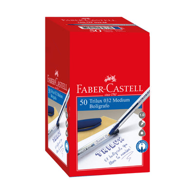 Bolígrafo 032 Caja X50 Faber Castell