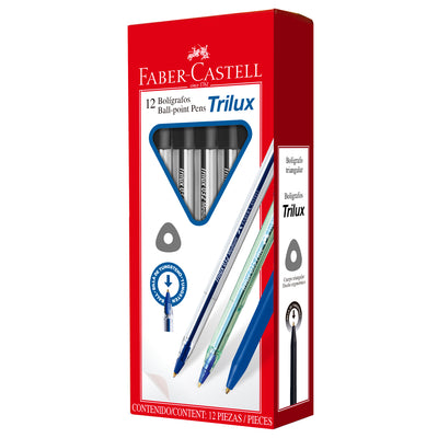 Bolígrafo Trilux Caja X12 Faber Castell