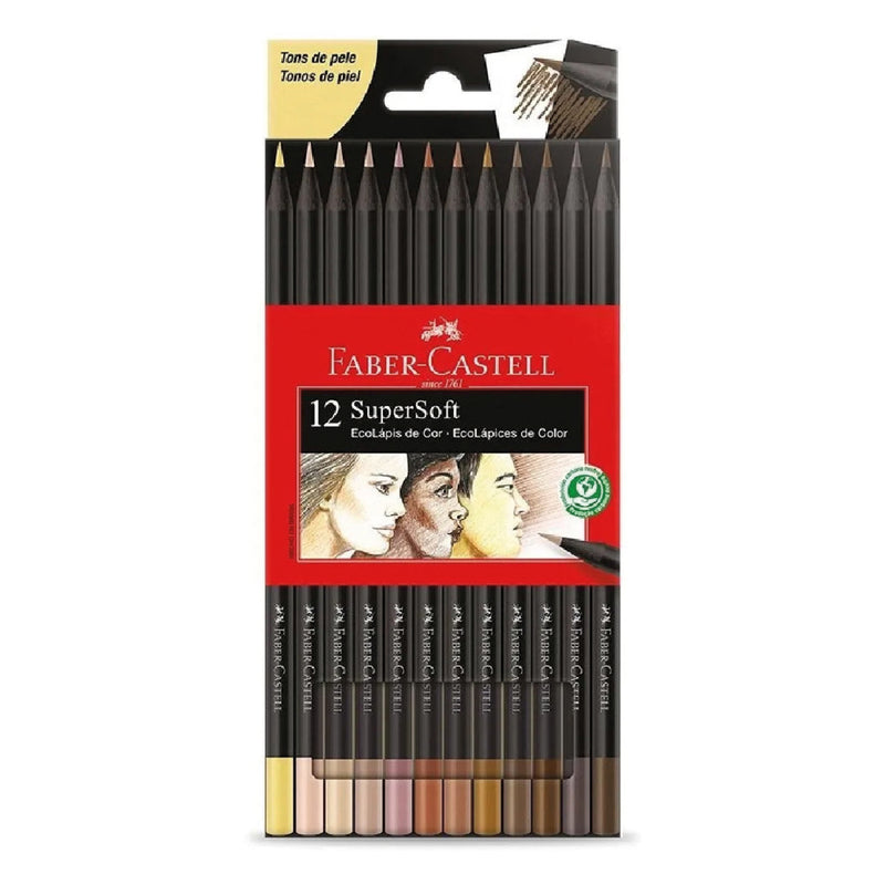 Colores Supersoft X12 Piel Faber Castell