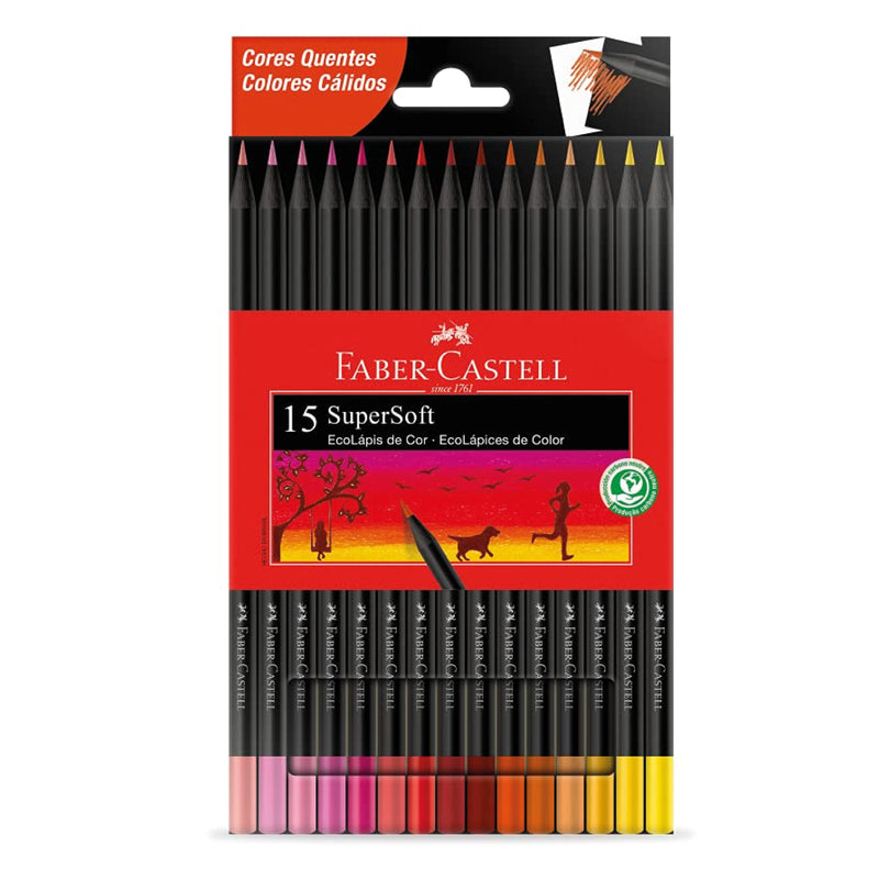 Colores Supersoft X15 Cálido Faber Castell