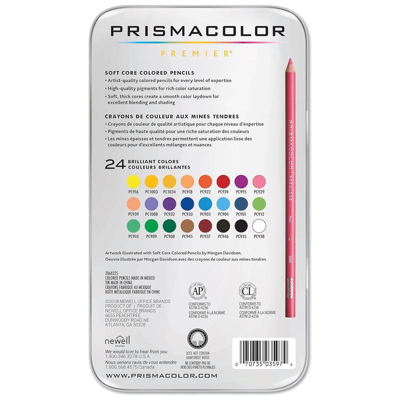 Colores Premier X24 Prismacolor