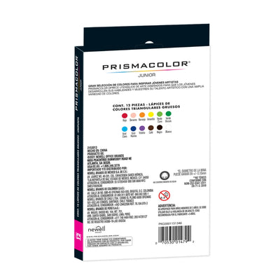 Colores Junior Jumbo X12 Prismacolor