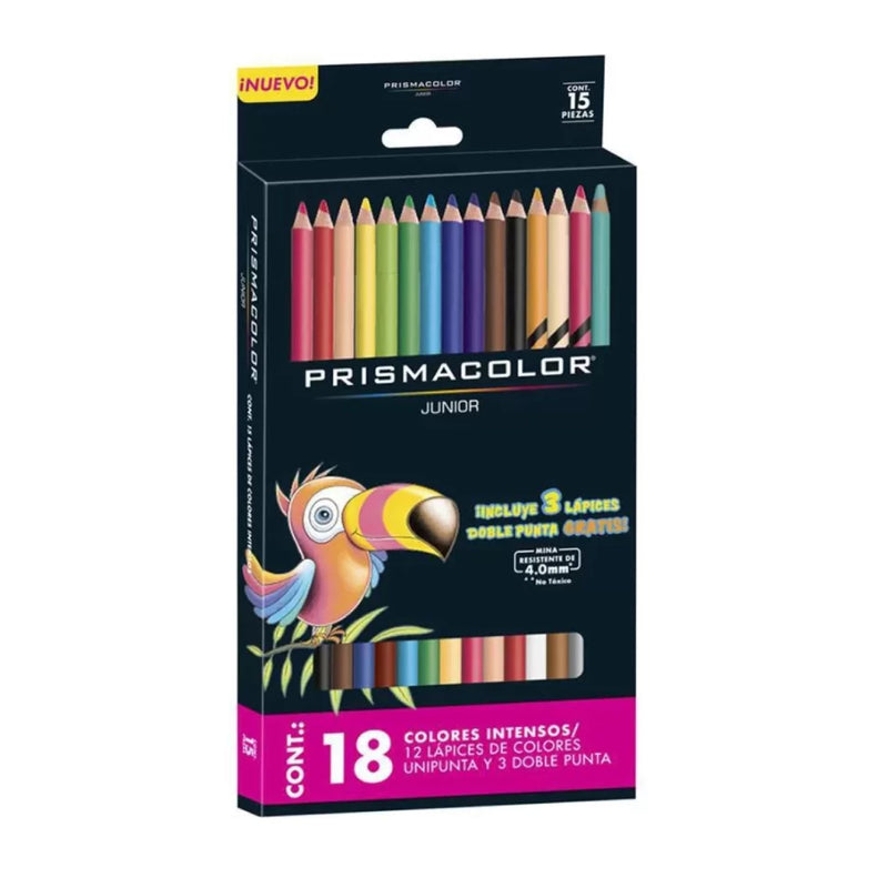 Colores Junior X12 + 3 Doble Prismacolor