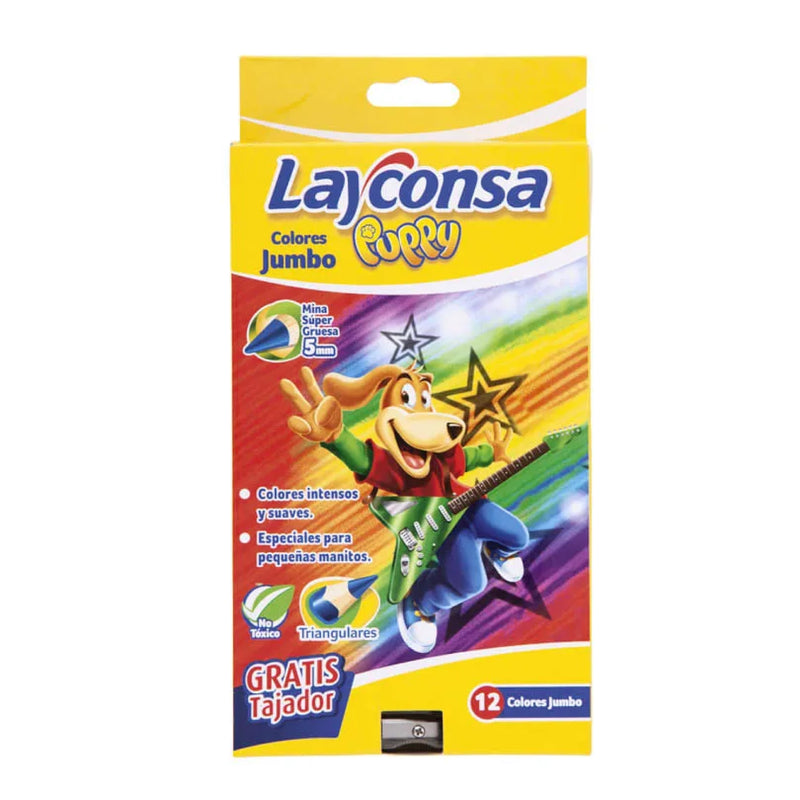 Colores X12 Jumbo Layconsa