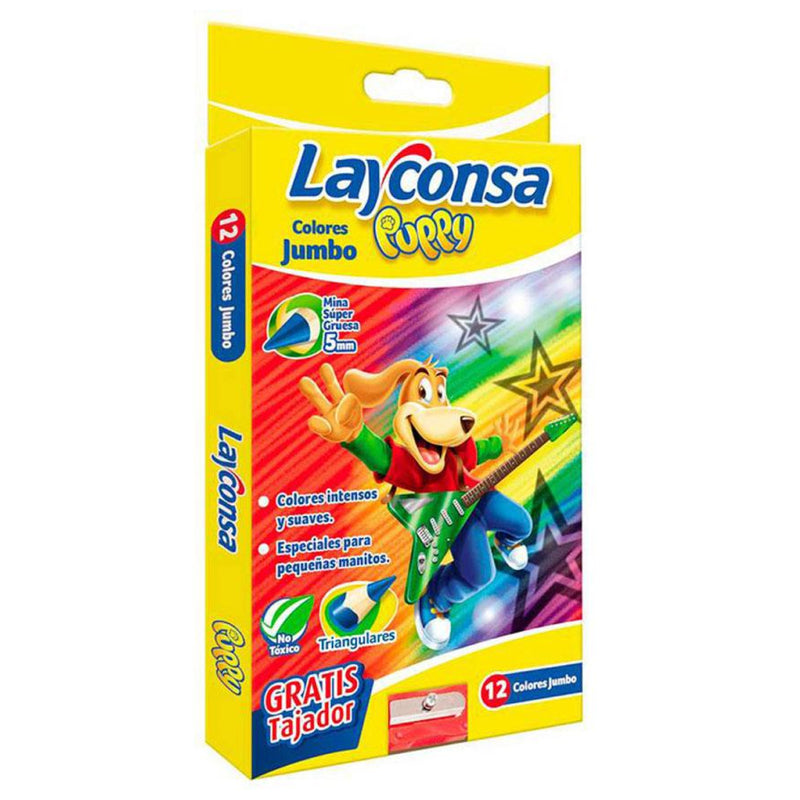 Colores X12 Jumbo Layconsa