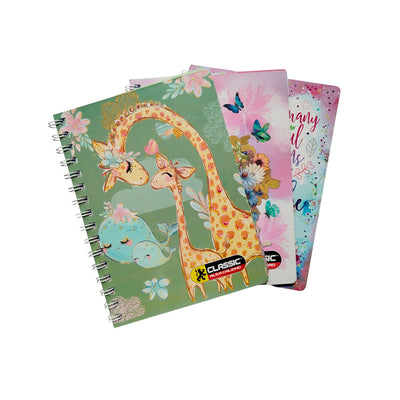 Cuaderno Block Espiral 92H. A5 Cuadriculado Classic