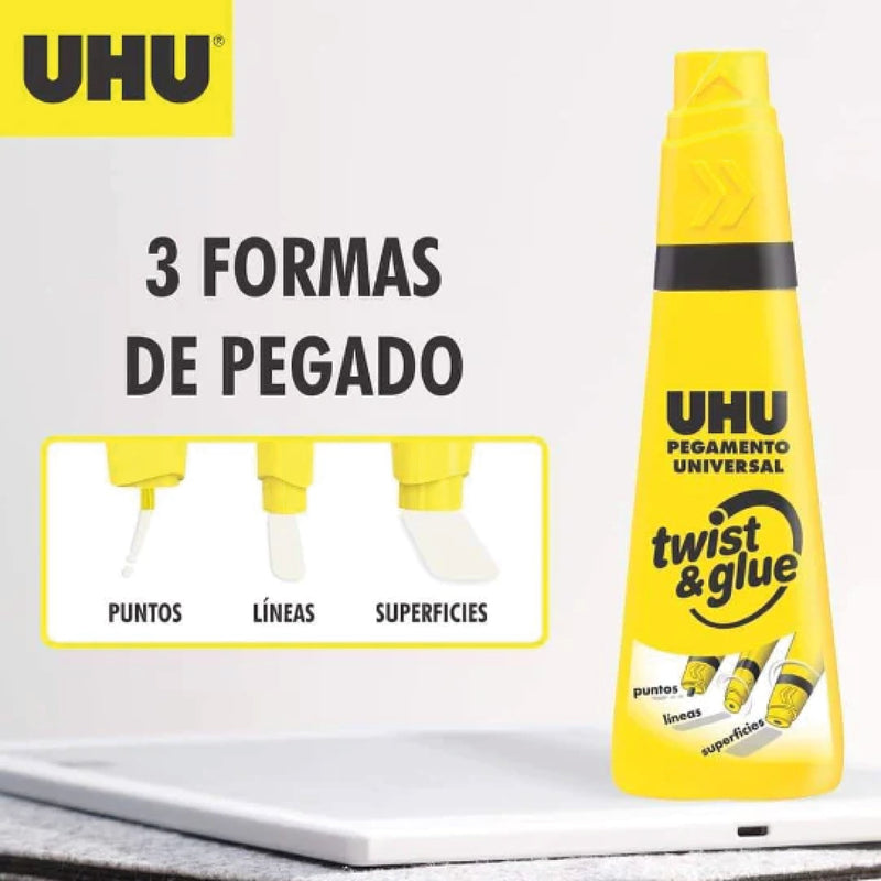 Uhu Frasco Fácil X 35 Ml. Stabilo