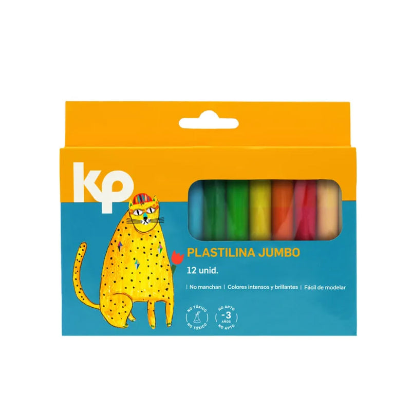 Plastilina X12 Jumbo KP