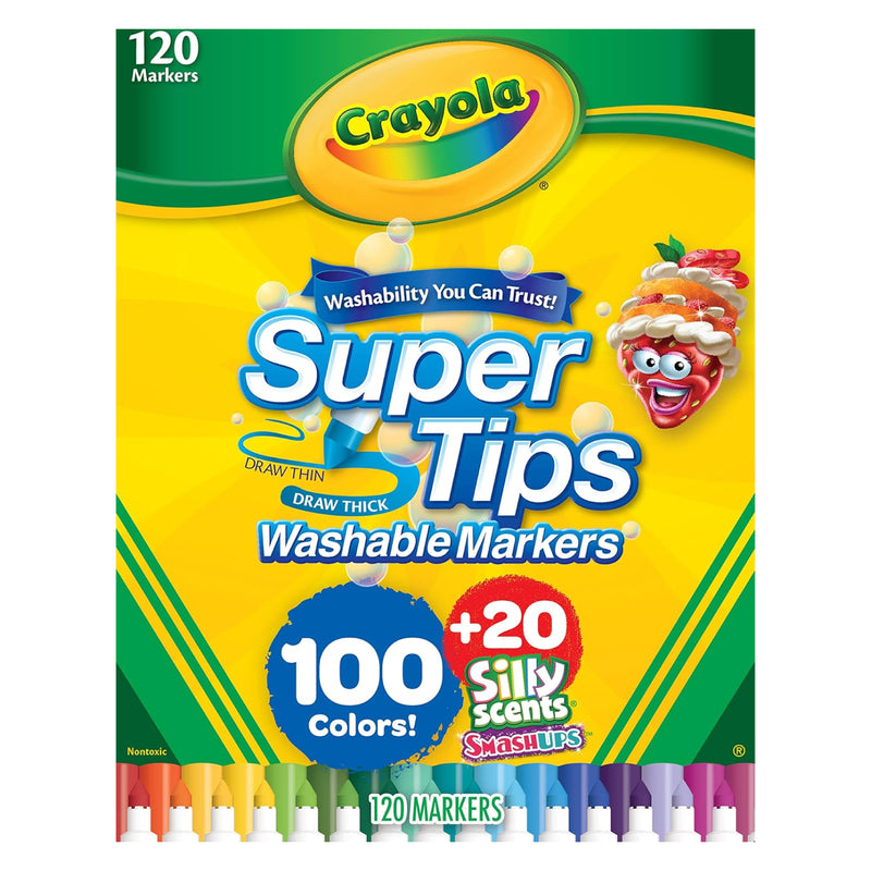 Plumones SuperTips X100+20 Crayola