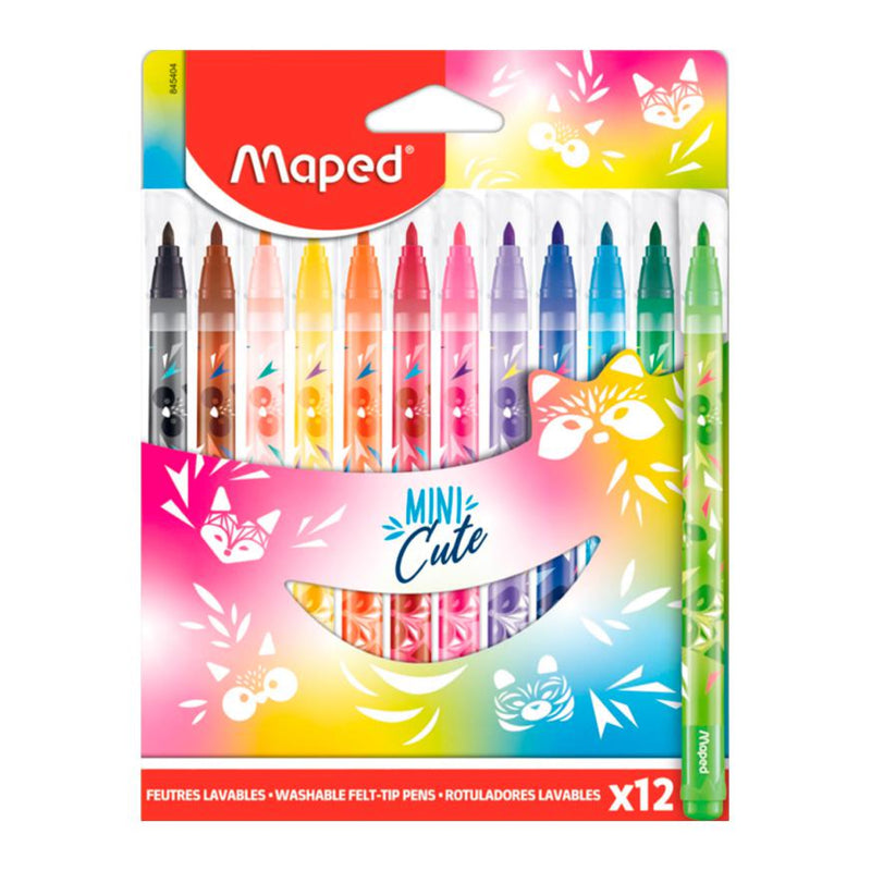 Plumones Mini Cute X12 Maped