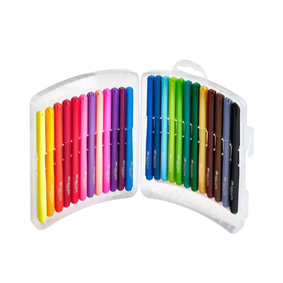 Plumones Delgados 45X24 Estuche Rígido Faber Castell