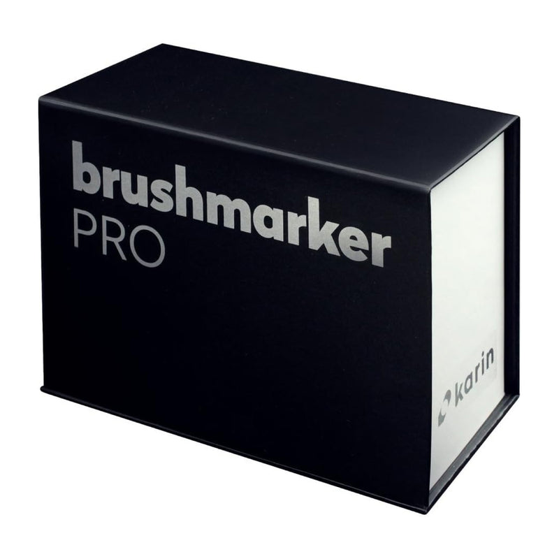 Plumones Brush Marker Pro MiniBox 26 Colours + 1 Blender Karin