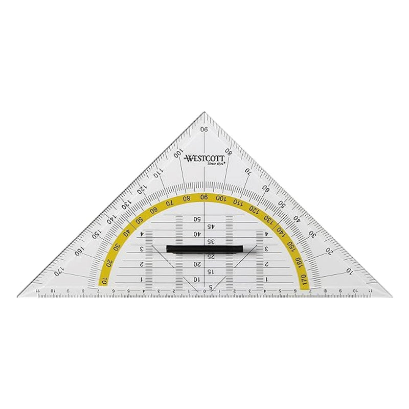 Geotriángulo con Mango 22 cm. Importado