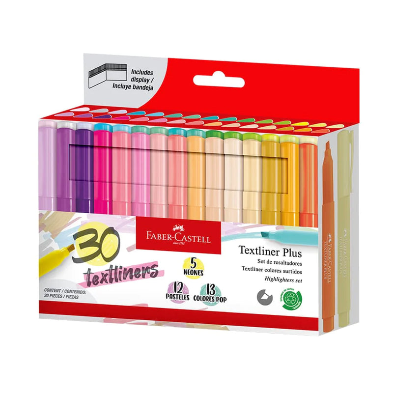 Resaltador Textliner Plus X30 Faber Castell