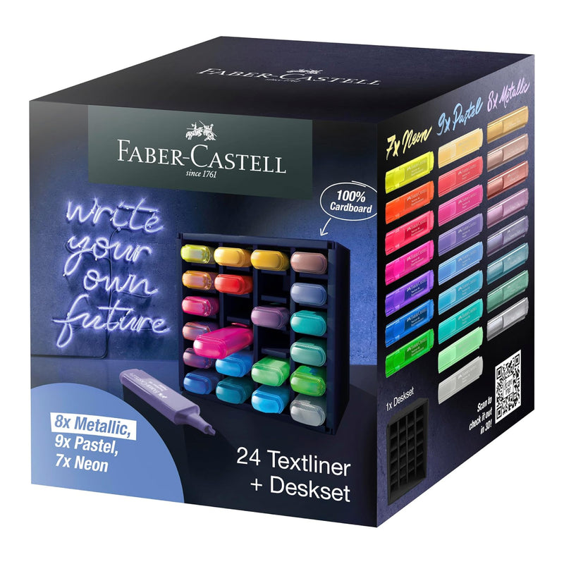 Resaltador Textliner Deskset X24 Faber Castell