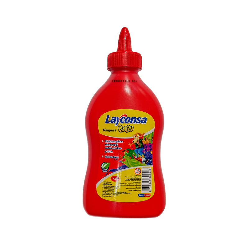 Tempera con Aplicador 250 ml. Layconsa