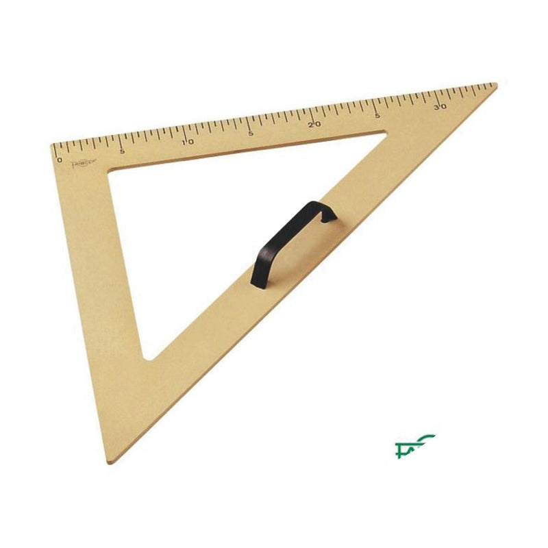 Escuadra de Madera para Pizarra 30º - 60º Arteck