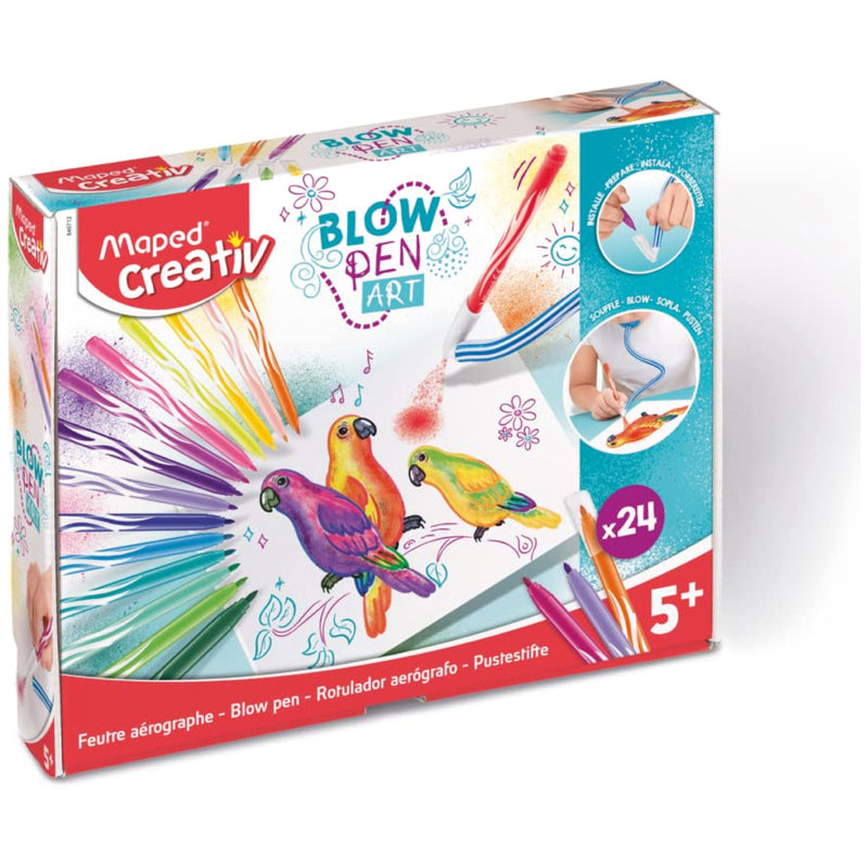 Blow Pen Basic Art Creative Maped