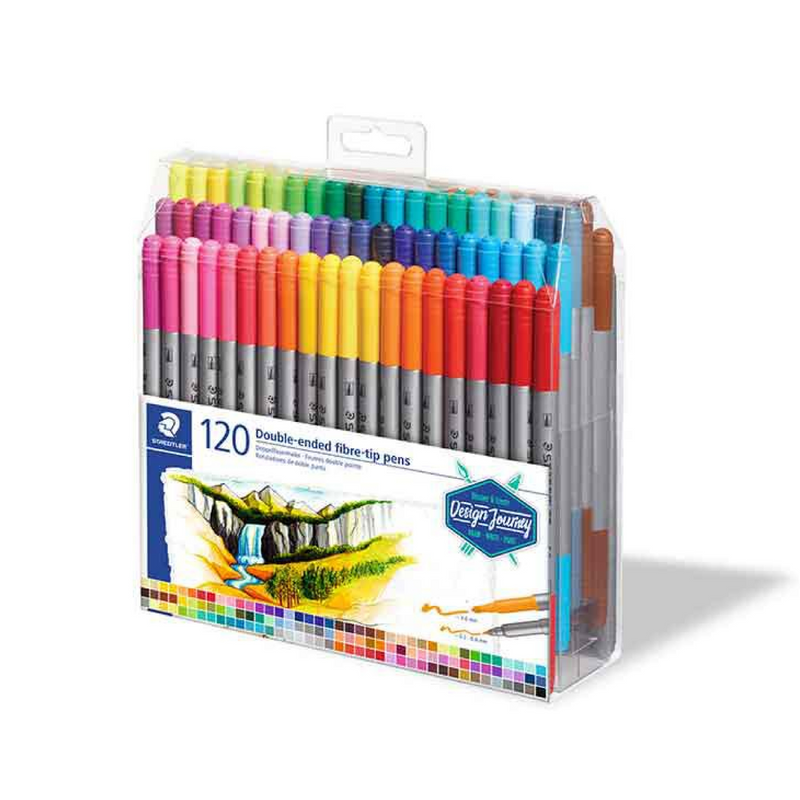 Plumones Punta Conica D/Punta X120 Staedtler