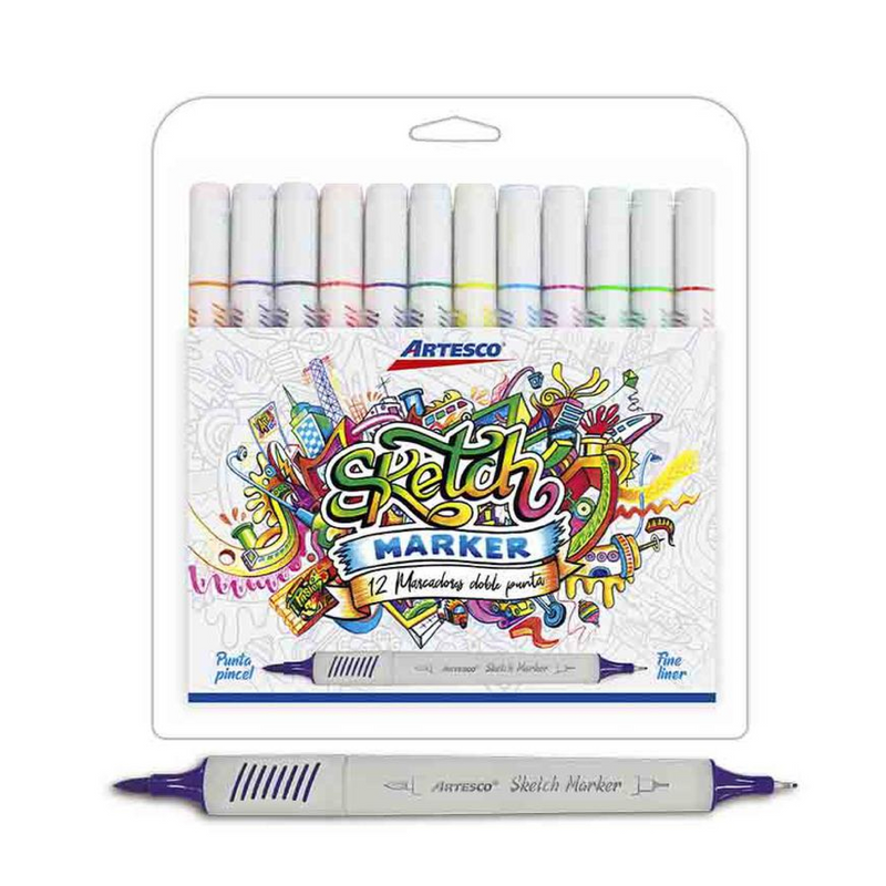 Sketch Marker X12 Artesco