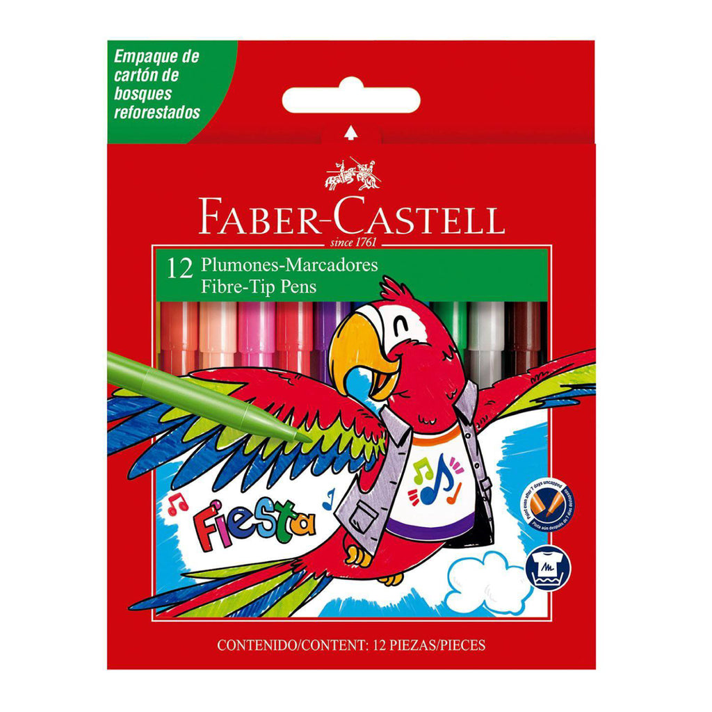 Marcadores Punta Pincel Faber-Castell SuperSoft, Caja de 20 Colores -  Librería IRBE Bolivia