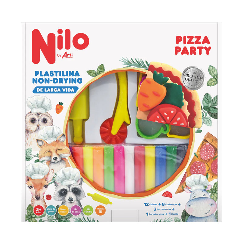 Plastilina X160 gr. Pizza Party Nilo