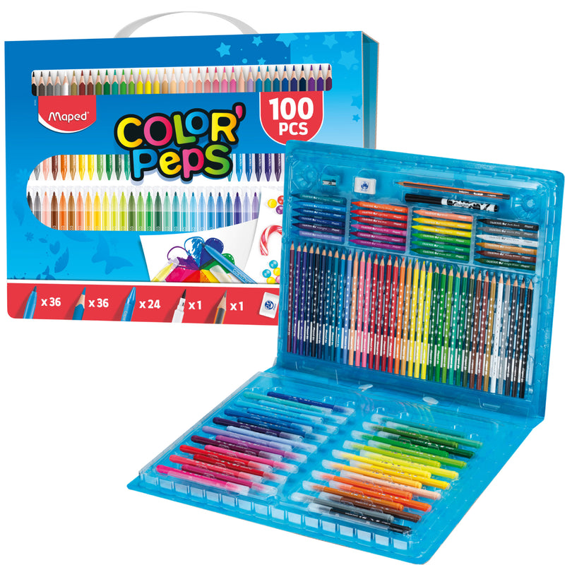 Set Para Colorear 100 Piezas Color&